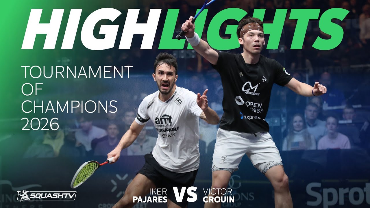 🇫🇷 Crouin v Pajares 🇪🇸 | Tournament of Champions 2026 | ROUND 2 HIGHLIGHTS