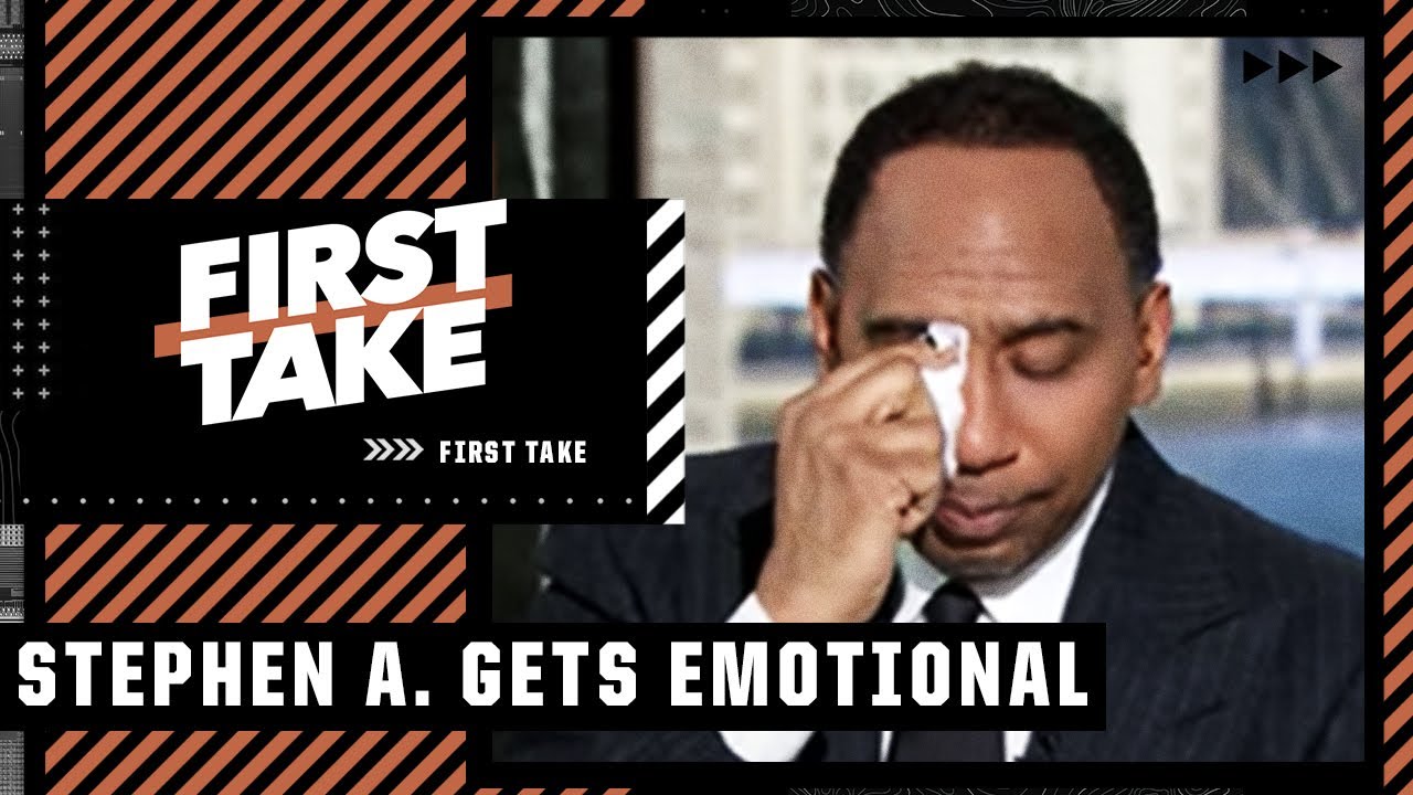 Stephen A. sheds a tear on First Take when Swagu rants about the Cowboys' struggles 😂