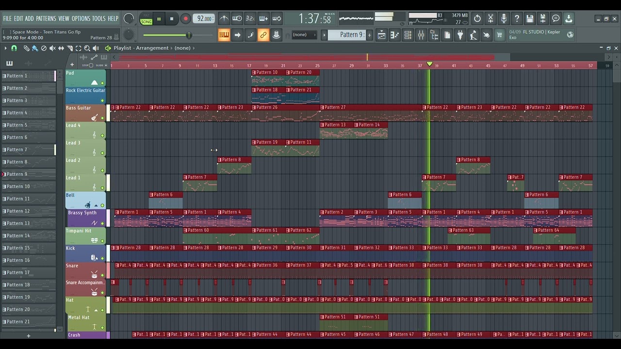 Space Mode - Teen Titans Go FL Studio Remake