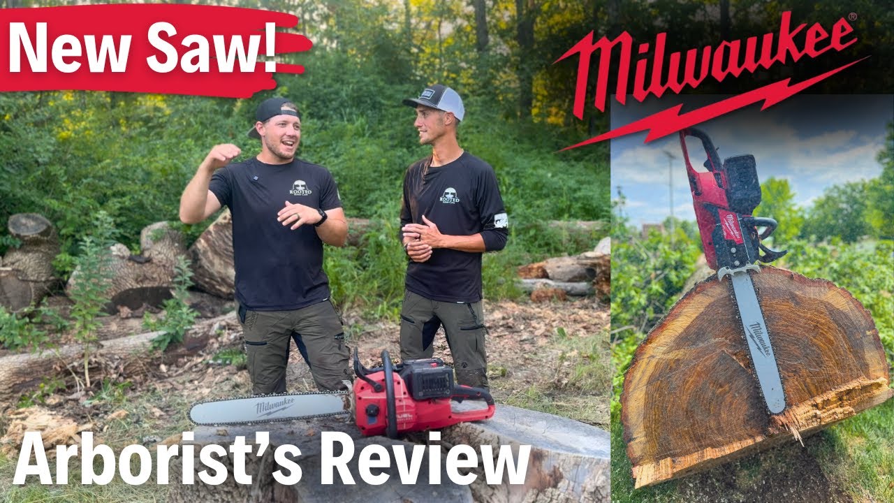 НОВАЯ двухаккумуляторная бензопила Milwaukee — полный обзор
