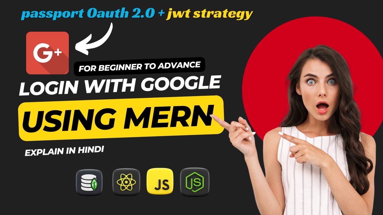 Google Login in MERN Stack with JWT | Passport.js OAuth2 Tutorial #coding