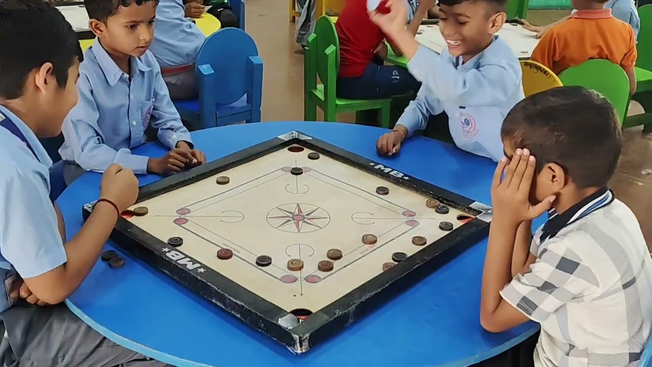 Inter-House Carrom Competition (Category: Classes III to V) SKPPS SIWANI