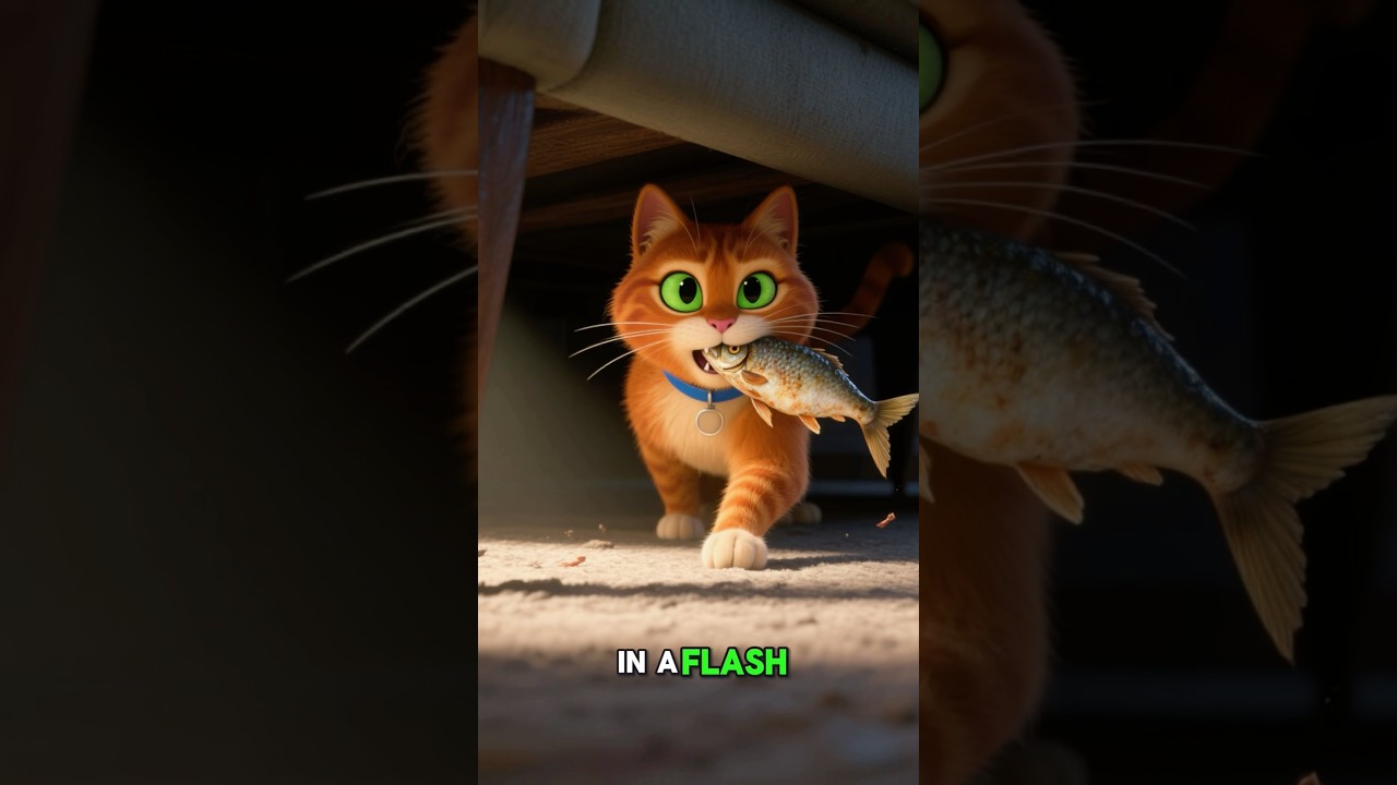 The Perfect Crime with a Side of Purrs🐟🐈