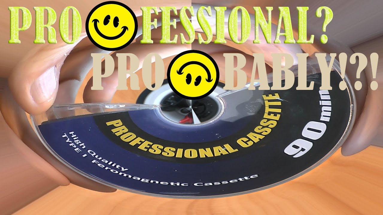 A New (2022) Feromagnetic Tape... Professional 90 HQ type I audio cassette (Tape Made by Maxwell)
