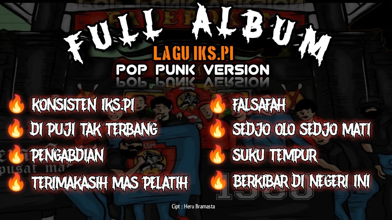 FULL ALBUM LAGU IKS.PI POP PUNK VERSION 2024 🔥