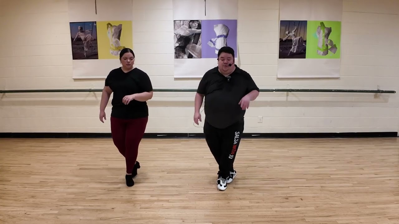 Salsa On2 Footwork Dance Tutorial (breakdown)
