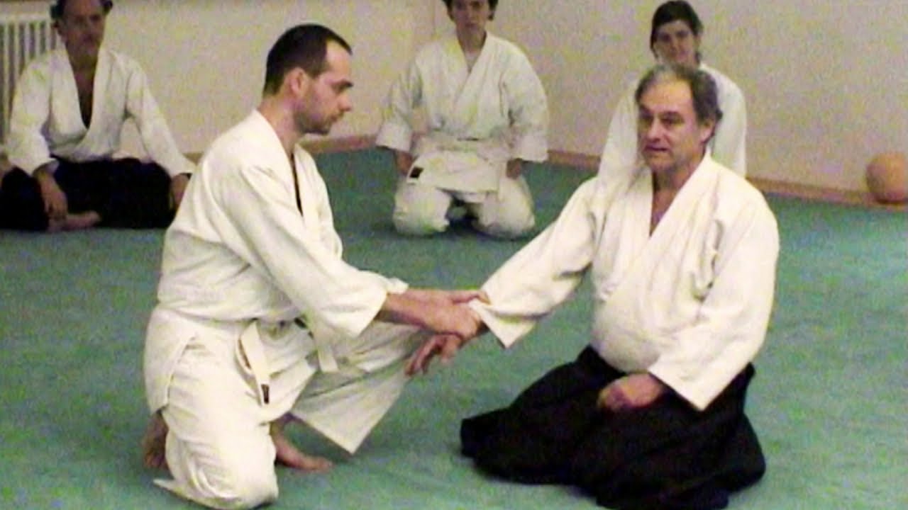 Malcolm Tiki Shewan, Zurich, March 2003 - P1 : Morote (Katate-Ryote) Dori, Kokyu-nage & Kokyu-ho.