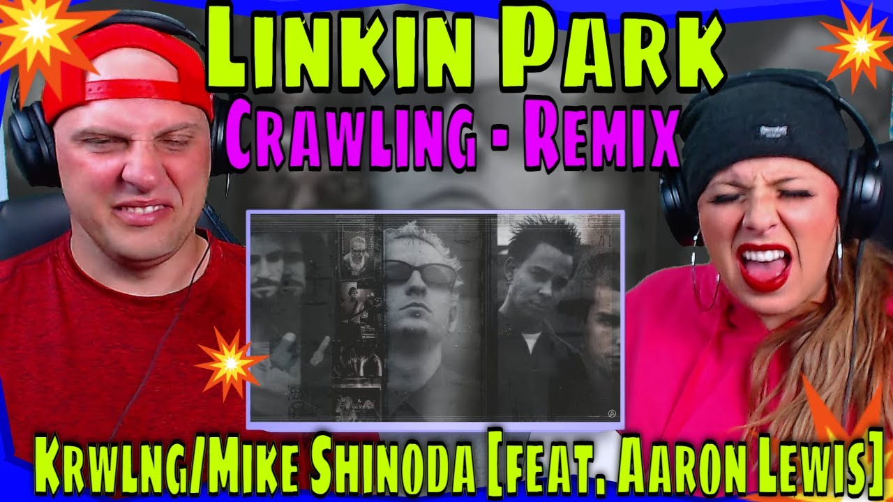 #reaction To Krwlng/Mike Shinoda [feat. Aaron Lewis] - Linkin Park - Crawling - Remix