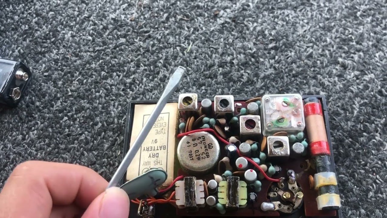 Fixing Silver Mica Disease in Japanese Style IF Transformers.