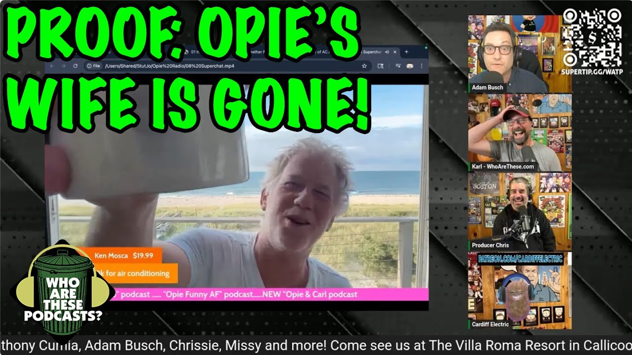 Opie's Family HAS MOVED ON! More Evidence HE'S ALONE!