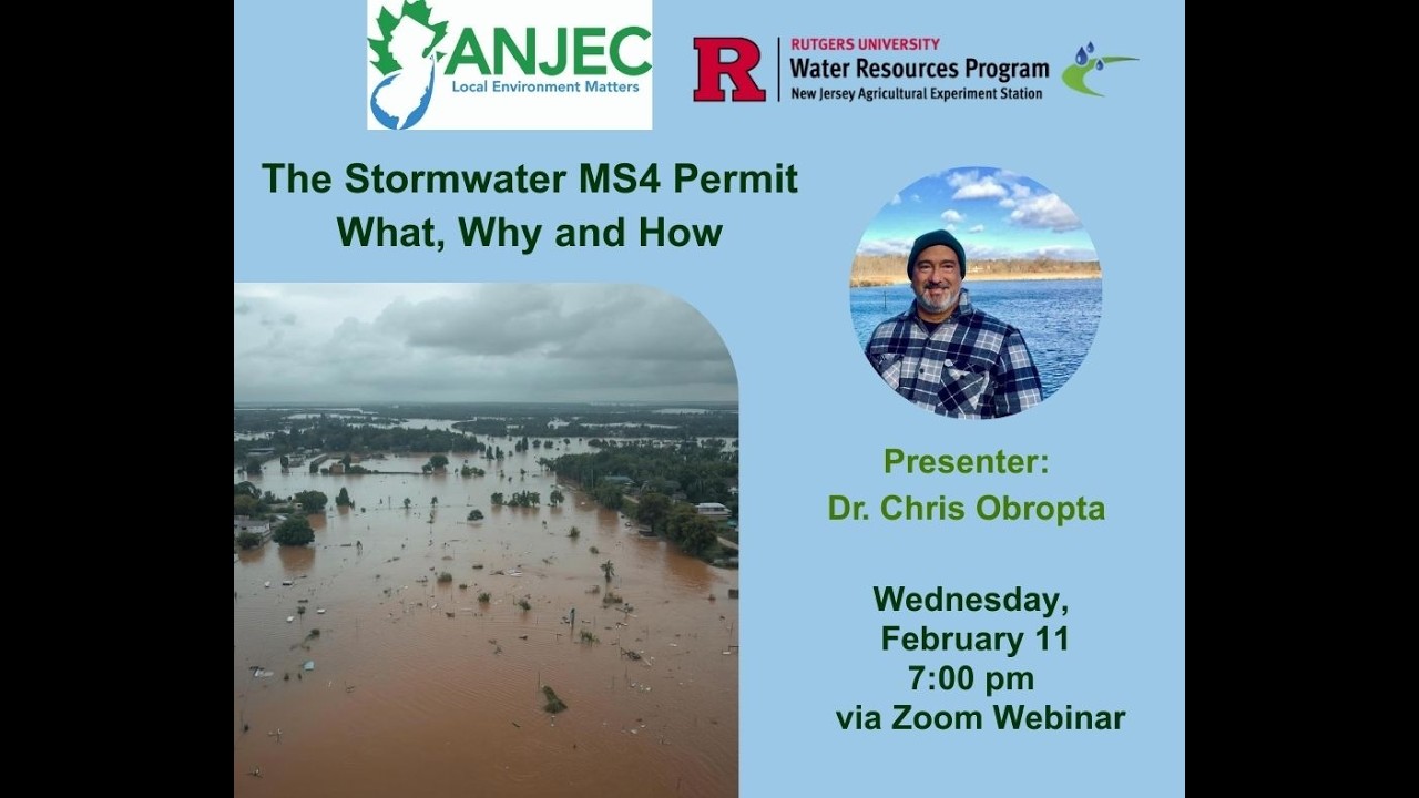 The Stormwater MS4 Permit: What, Why and How