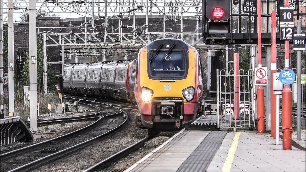 Trains at Stafford, WCML | 01/02/20