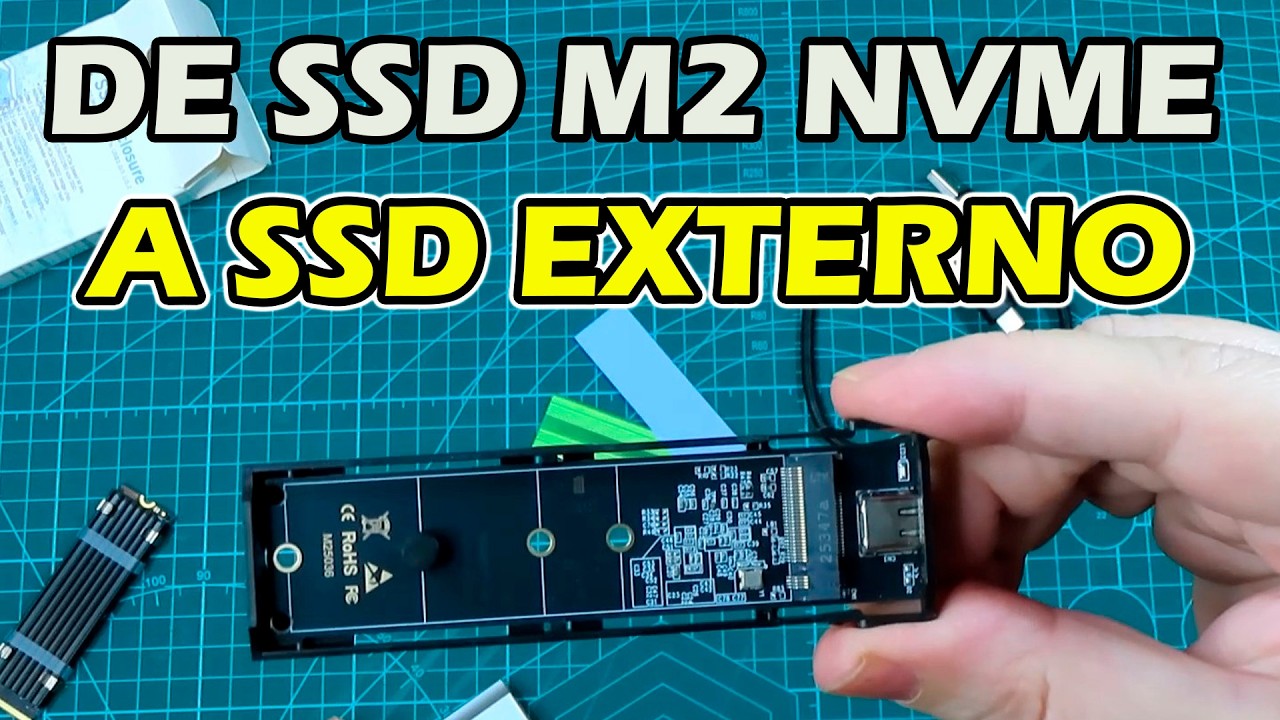De SSD interno a externo USB en minutos