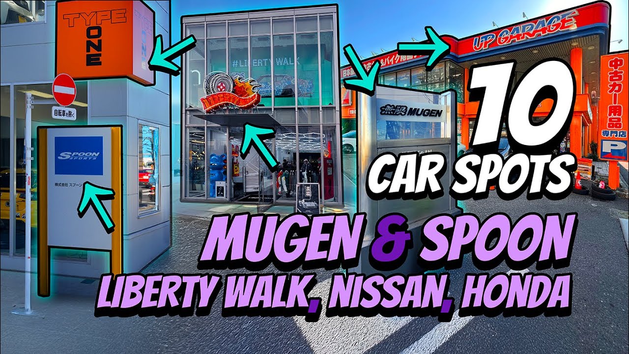 In JAPAN, I'll show you 10 car enthusiasts spots I checked out !