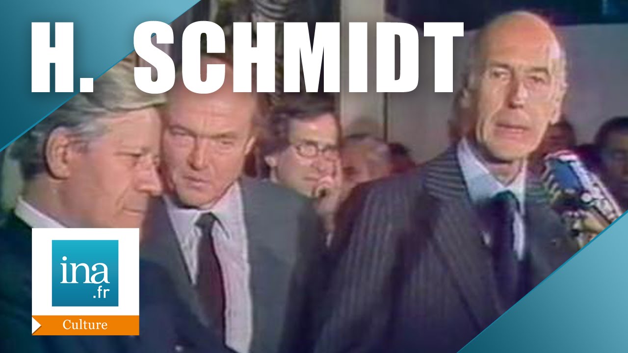 Valéry Giscard d'Estaing et Helmut Schmidt à Beaubourg | Archive INA