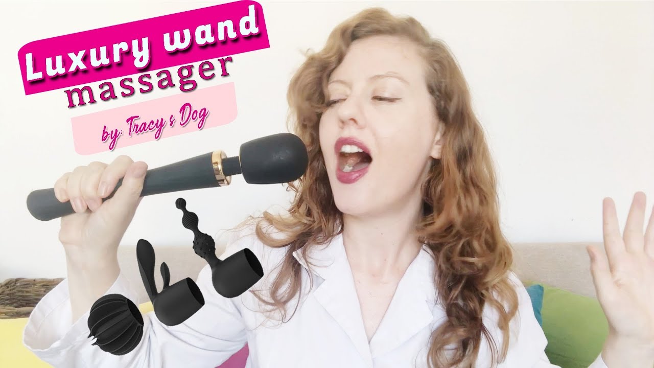Tracy's Dog Luxury Wand Massager with 3 extra heads - Sex Toy Review