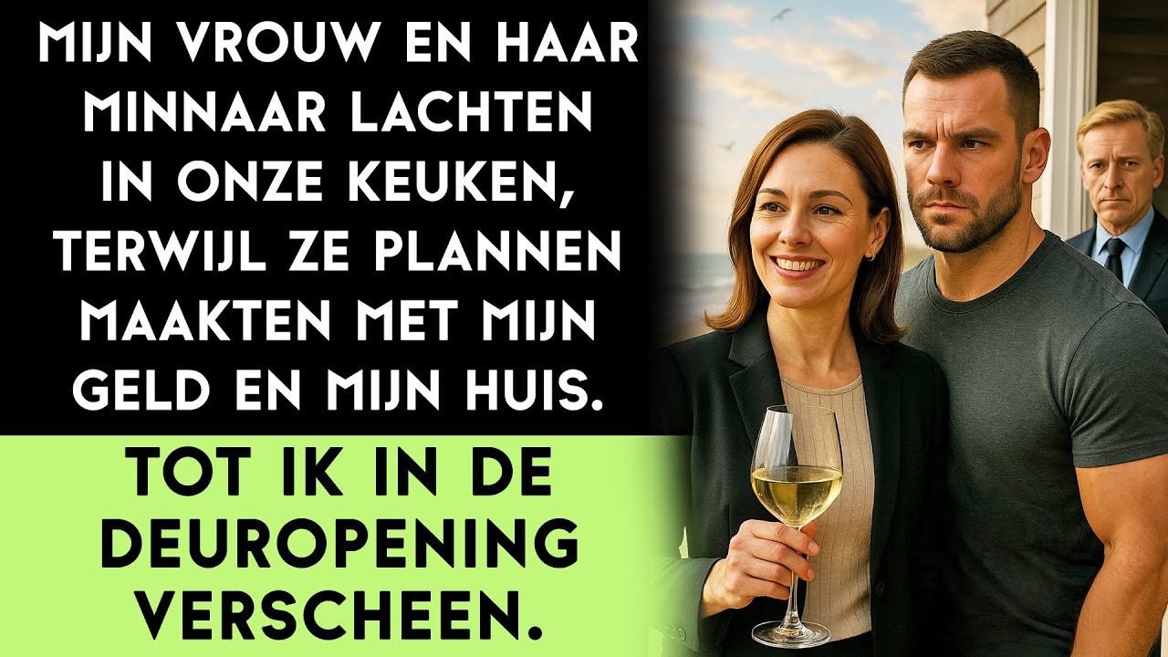 De minnaar van mijn vrouw verdween meteen... toen ik dat ene document op tafel legde
