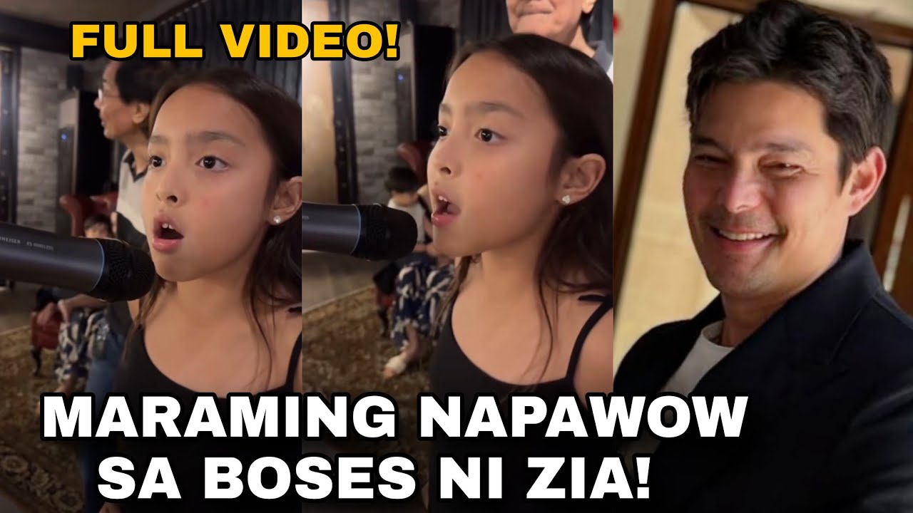 ZIA DANTES KINANTAHAN ANG KANYANG DADDY DINGDONG DANTES NGAYON FATHER'S DAY / MARIAN RIVERA