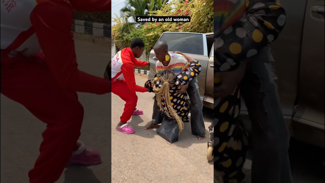 Happening now : saved by an old woman #trending #shortvideo #fypシ
