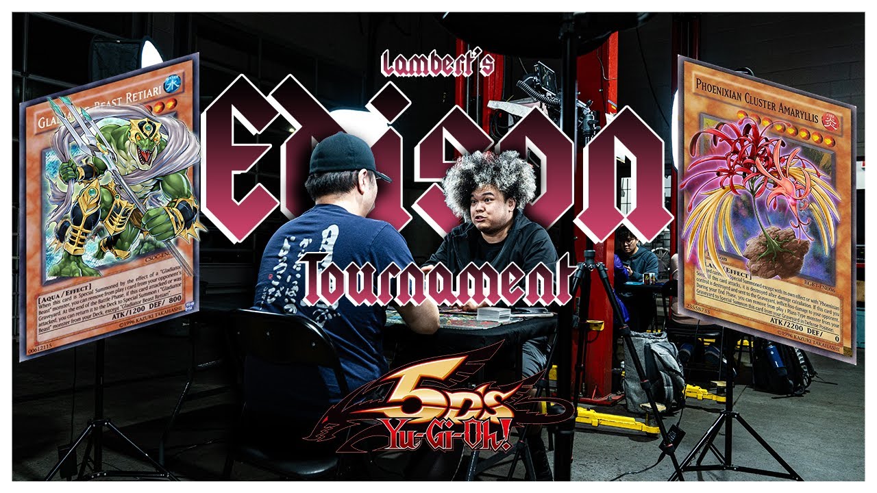 Gladiator Beasts vs Amaryllis | ♦ Lambert's Yu-Gi-Oh Edison Tournament LET5 ♦ 4K