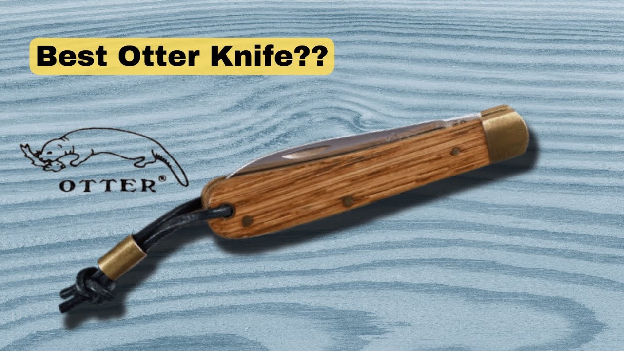 Beautiful Otter Classic MS. Travelling Knife series #otter #edc