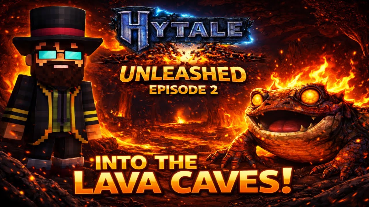 Hytale Unleashed - Episode 2 | Into the Lava Caves