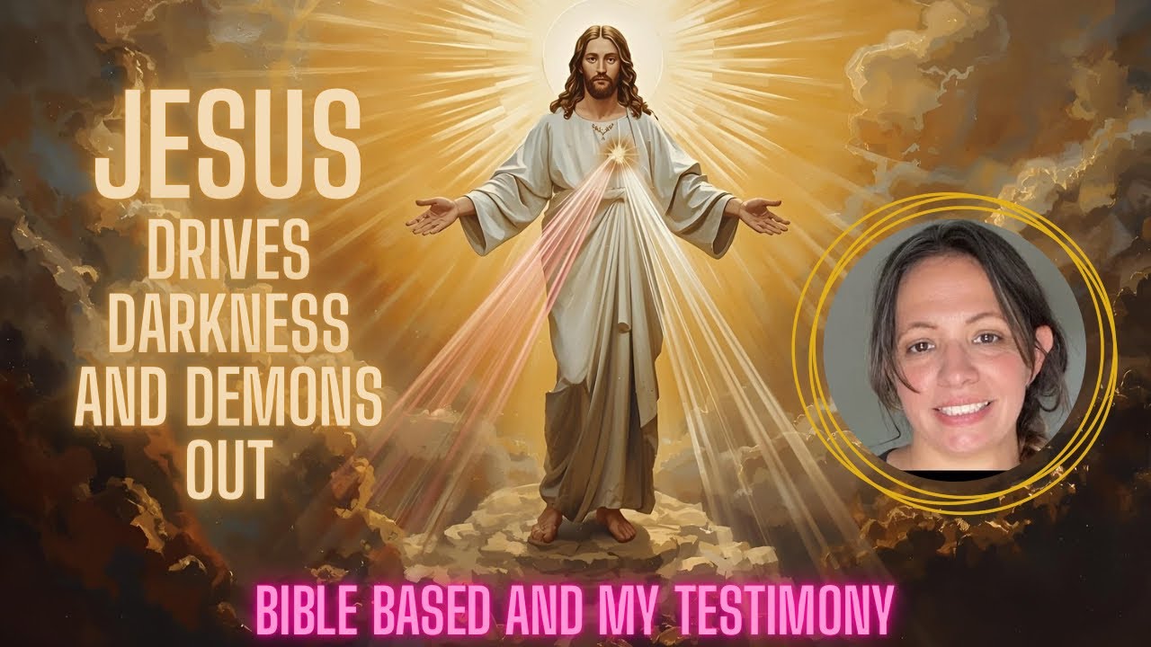 When Jesus comes he drives out the darkness and demons #jesus #lightoftheworld #testimony 