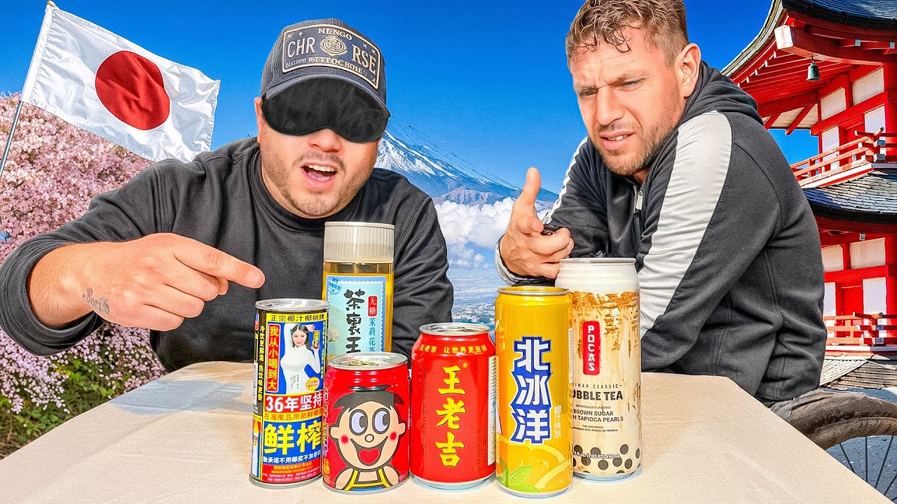 Blind Japanese Drink Ranking - GONE WRONG!