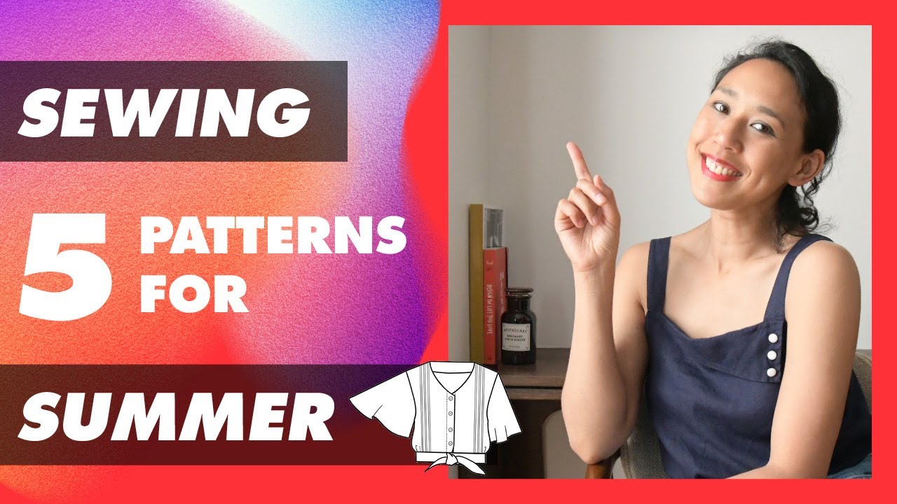 5 sewing patterns for summer !