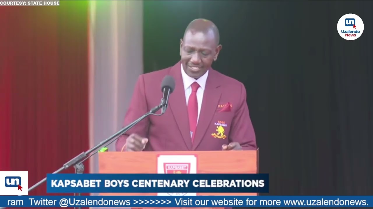 Полная речь президента Руто во время празднования 100-летия организации 