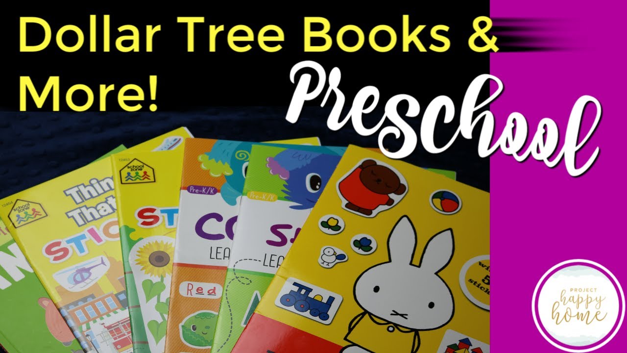 HOMESCHOOL PRESCHOOL WORKBOOKS REVIEW || Dollar Tree Workbooks & Montessori Workbooks