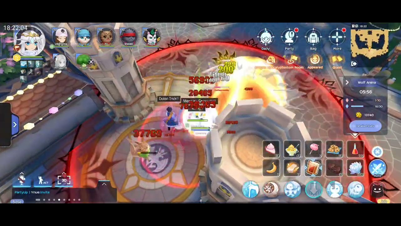 ｘＷｏrｓt - mini pvp - Team Miho vs Team Cebu (2v2)