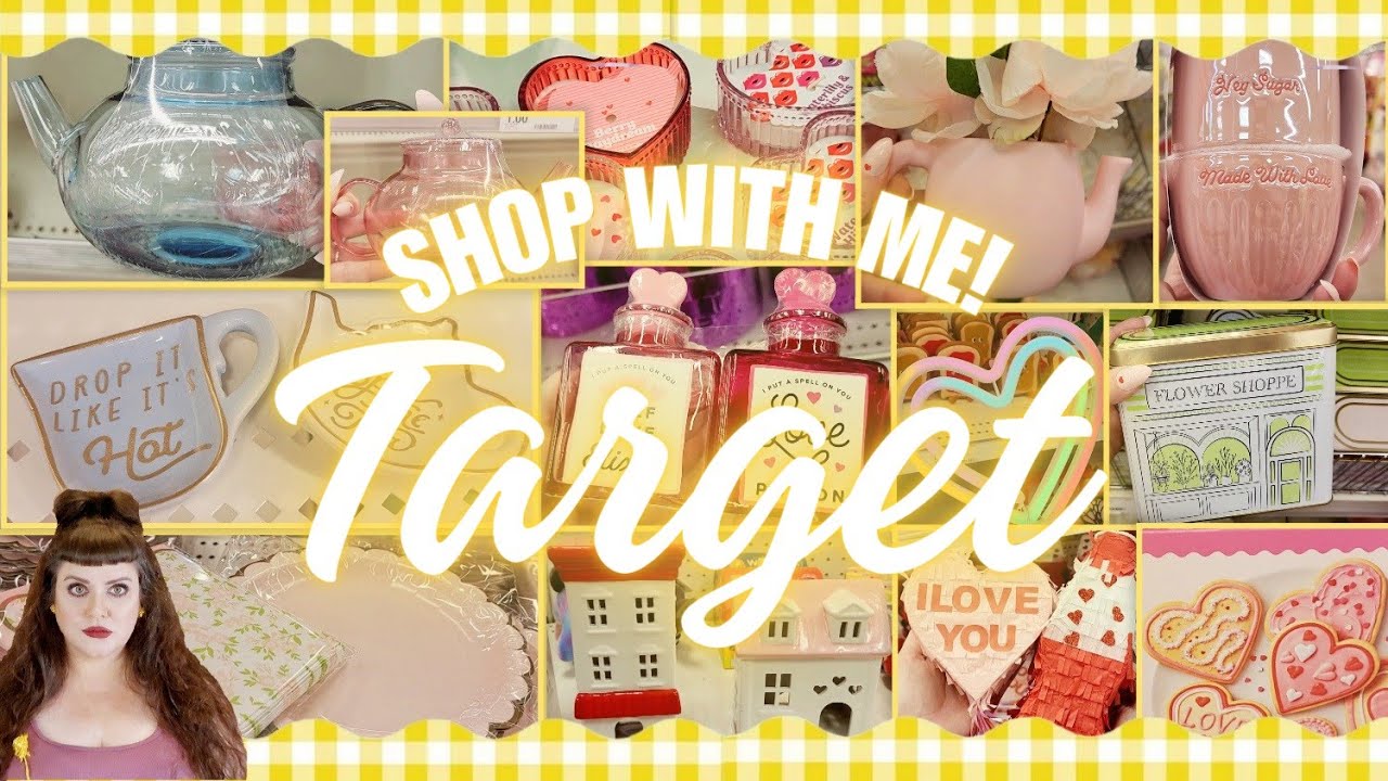 So Many Cute Things To See! 🌷🩷 Target 🩷🌷 Valentine's & Spring 2024 Shop With Me!