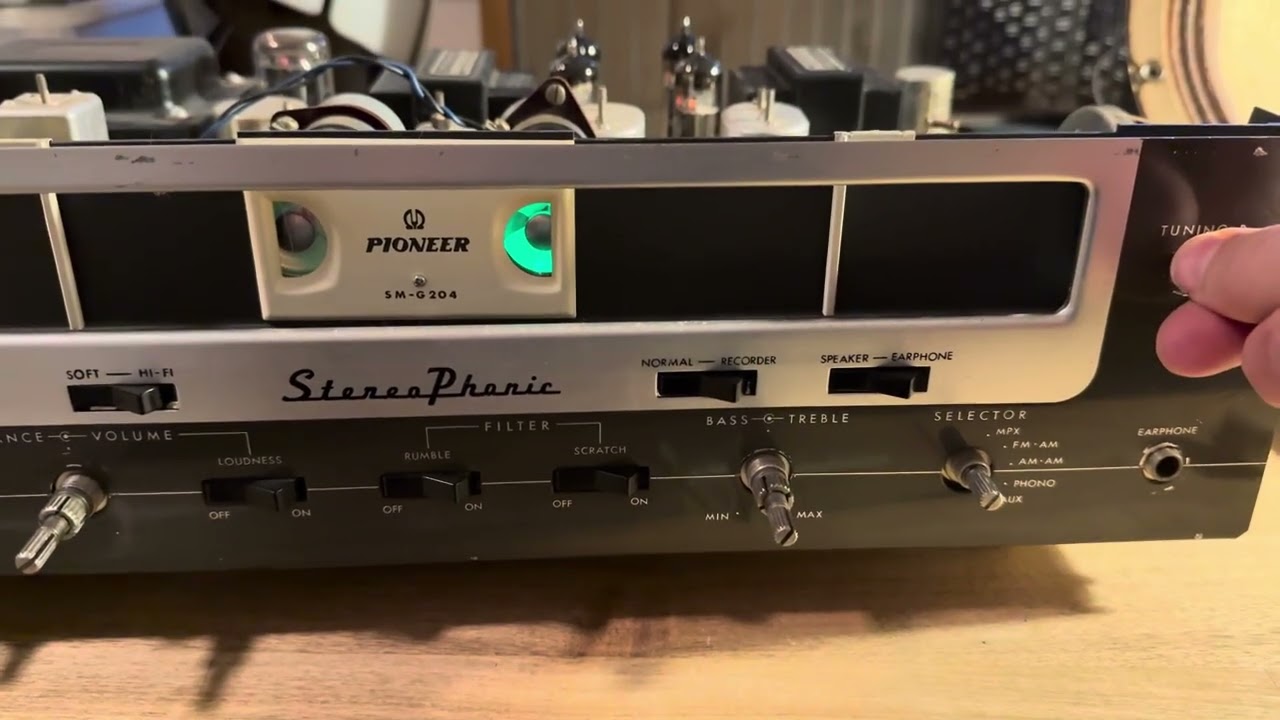 Pioneer SM-G204 Tube Receiver 1962!