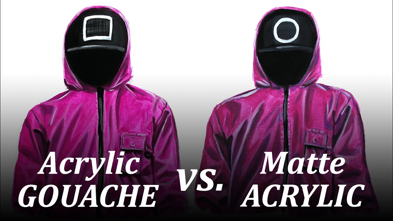 IS ACRYLIC GOUACHE THE SAME AS MATTE ACRYLIC PAINT? Comparing Jo Sonja and Turner Acryl