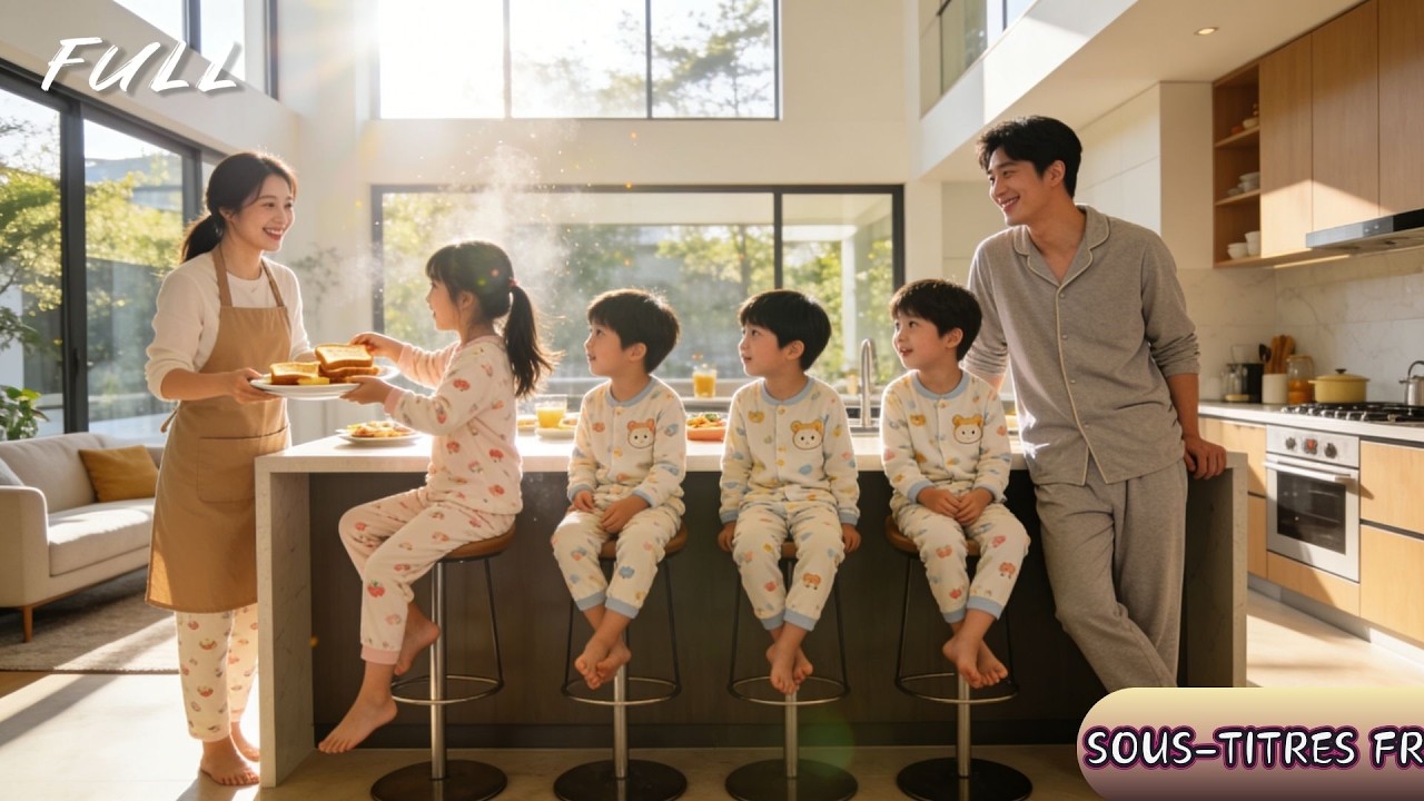 【French Dub】💘Bébés Porte-Bonheur : Papa, on a un contrat à signer !#minidrama