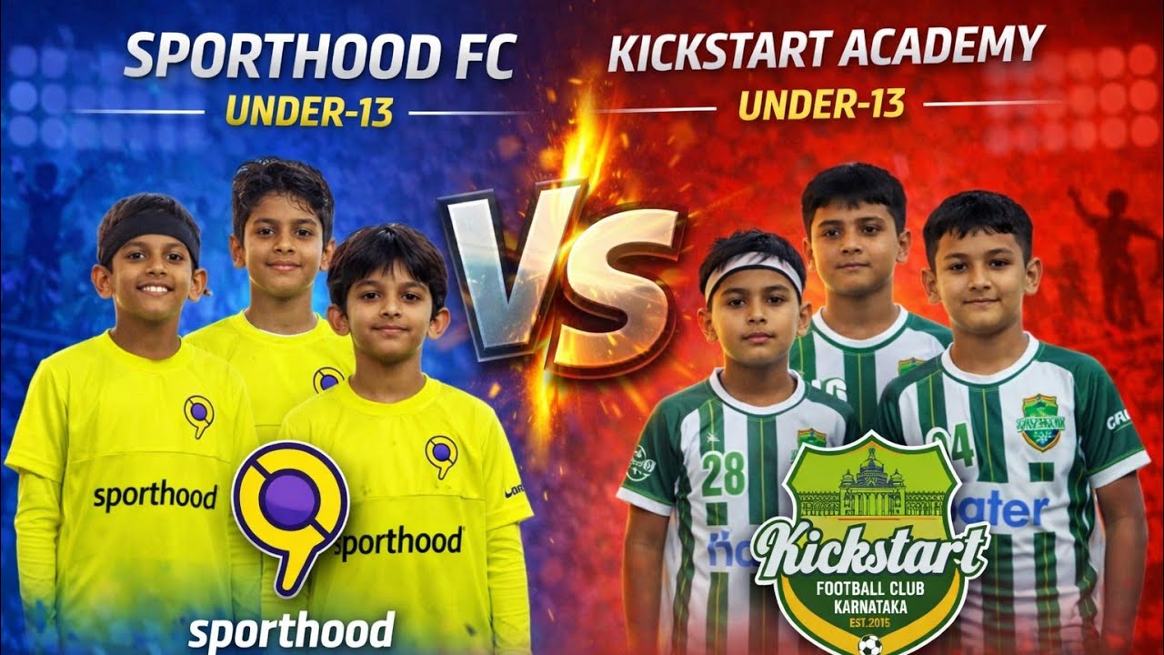 Sporthood U-12 elite vs Kickstart B team KSFA U-13 part 1