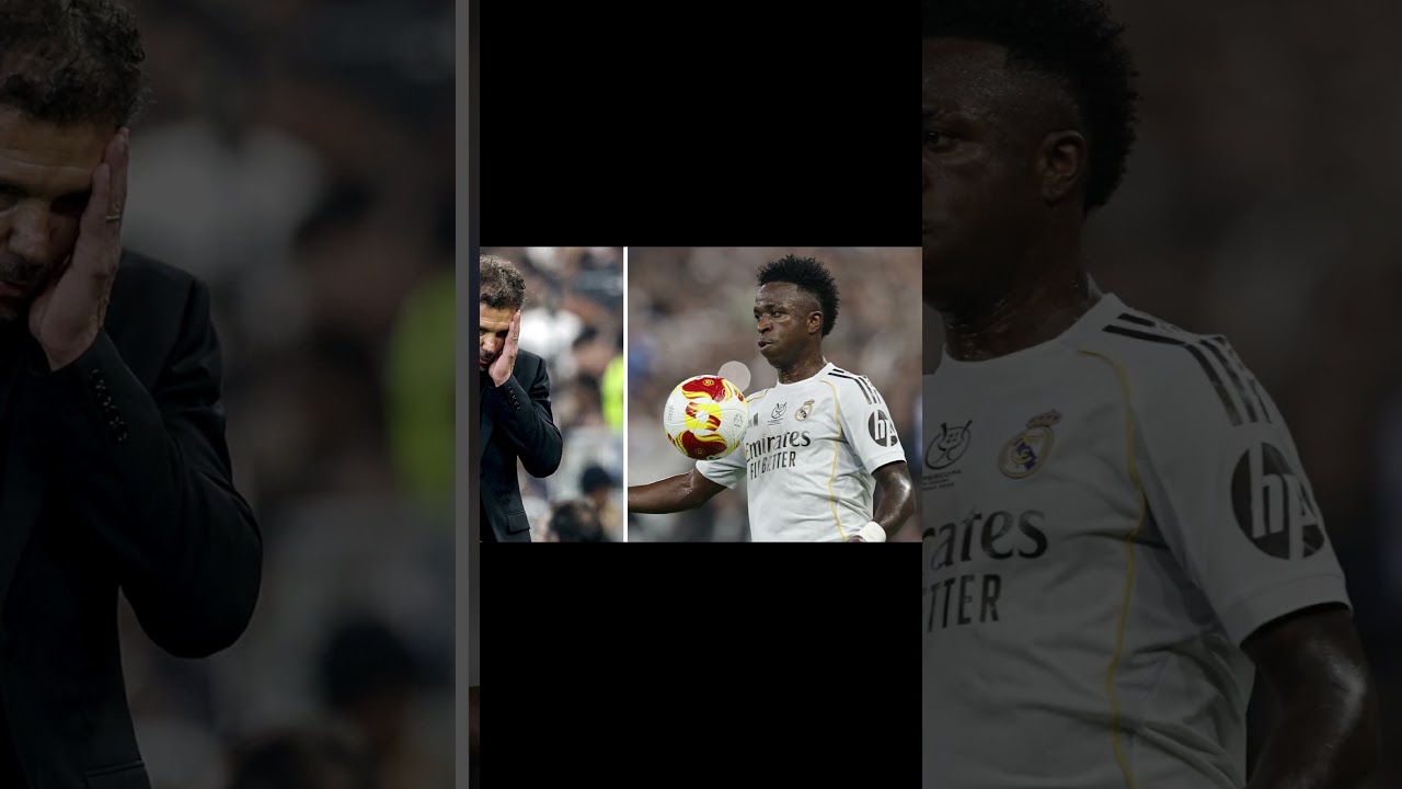 Bronca histórica: Vinicius provoca y Simeone explota 