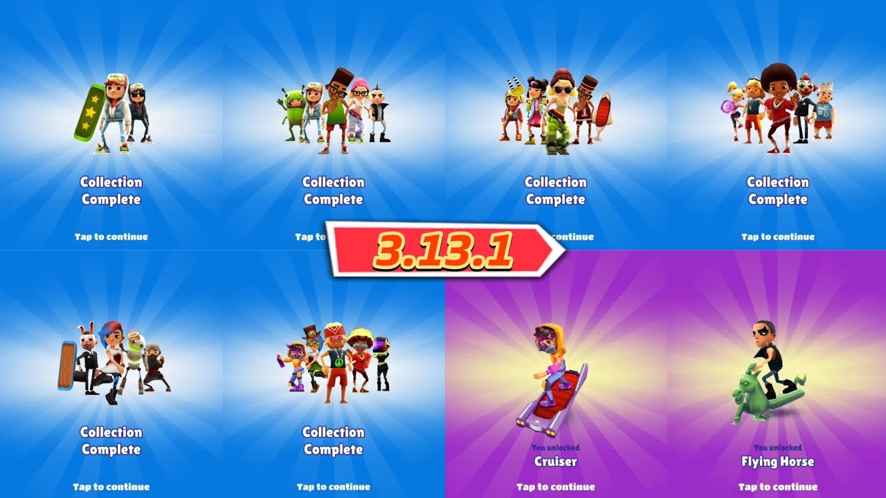 Subway Surfers New York 2023 All Collections Complete (Ver. 3.13.1)