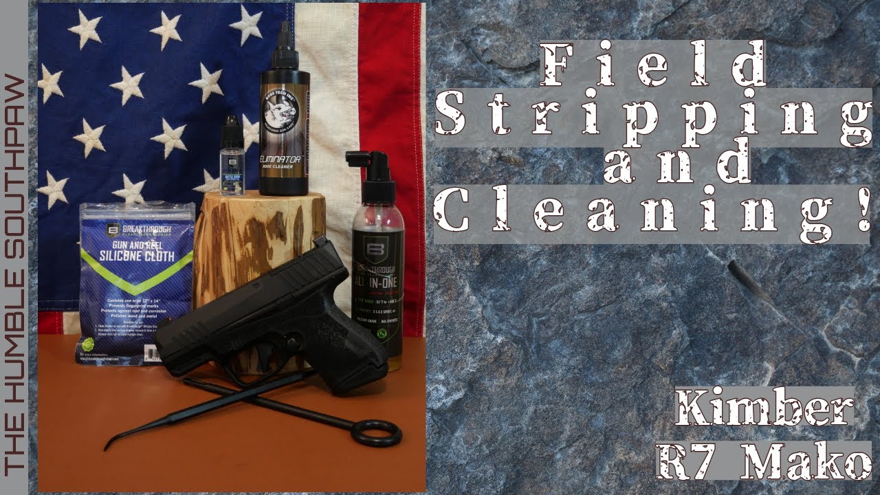 Field Stripping & Cleaning - Kimber R7 Mako