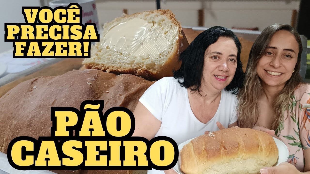 COMO FAZER PÃO DE BANHA Caseiro | Receita Fácil, Macia e Deliciosa