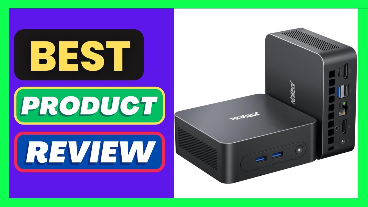 Ninkear N10 Mini PC Intel N100 (Up to 3.6GHz),16GB DDR4 RAM 512GB M.2