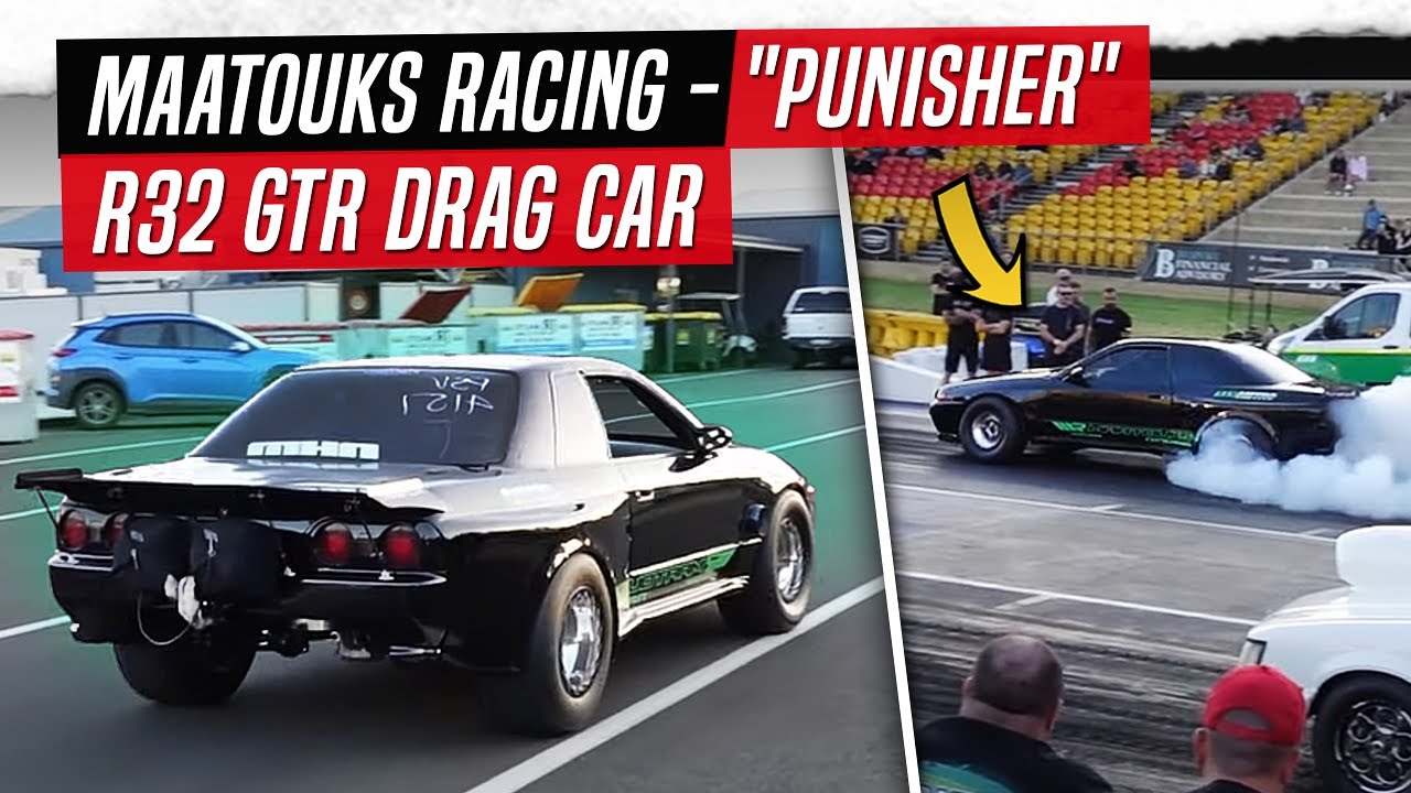 MAATOUKS RACING - THE NEW R32 GTR DRAG CAR 