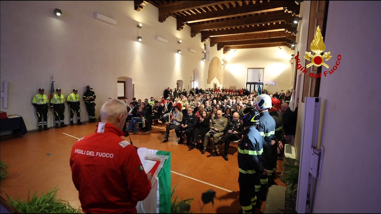 27 febbraio 2026 Festa del Corpo Nazionale dei Vigili del Fuoco FIRENZE- Salone Brunelleschi