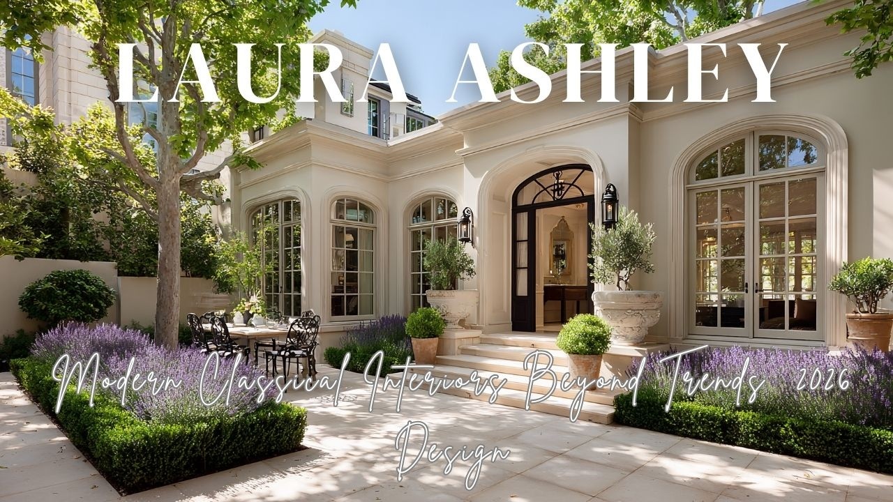 Modern Classical Interiors Beyond Trends  2026 Design Inspired by Laura Ashley
