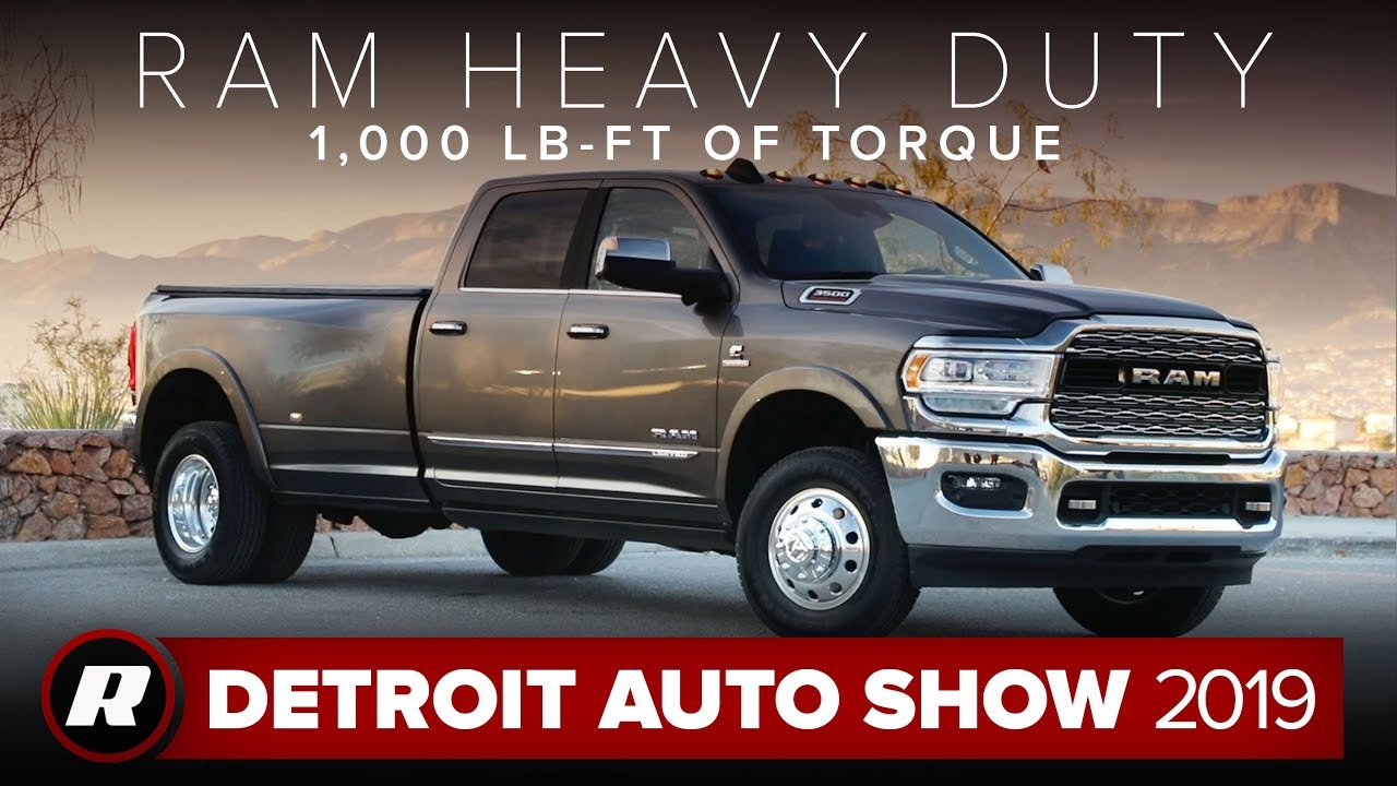 2019 Ram HD gets torquier without getting uglier | Detroit 2019