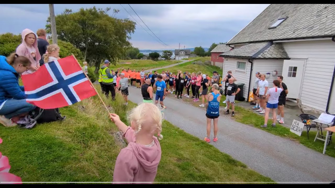 Møkster maraton lørdag 3. august 2024 (feil dato på film).