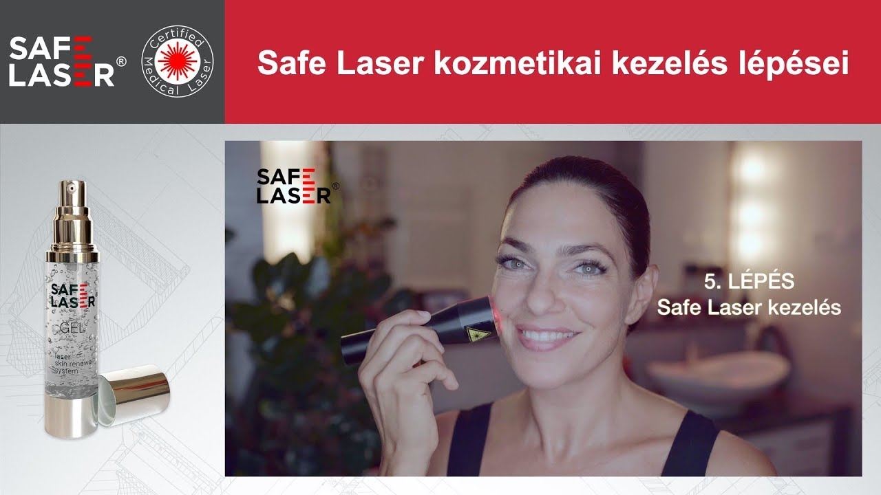 Safe Laser GEL kezelés lépései 4K