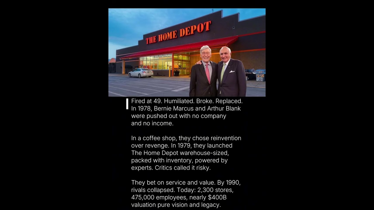 Bernie Marcus Got Fired at 49&hellip; Then Built a $400B Empire