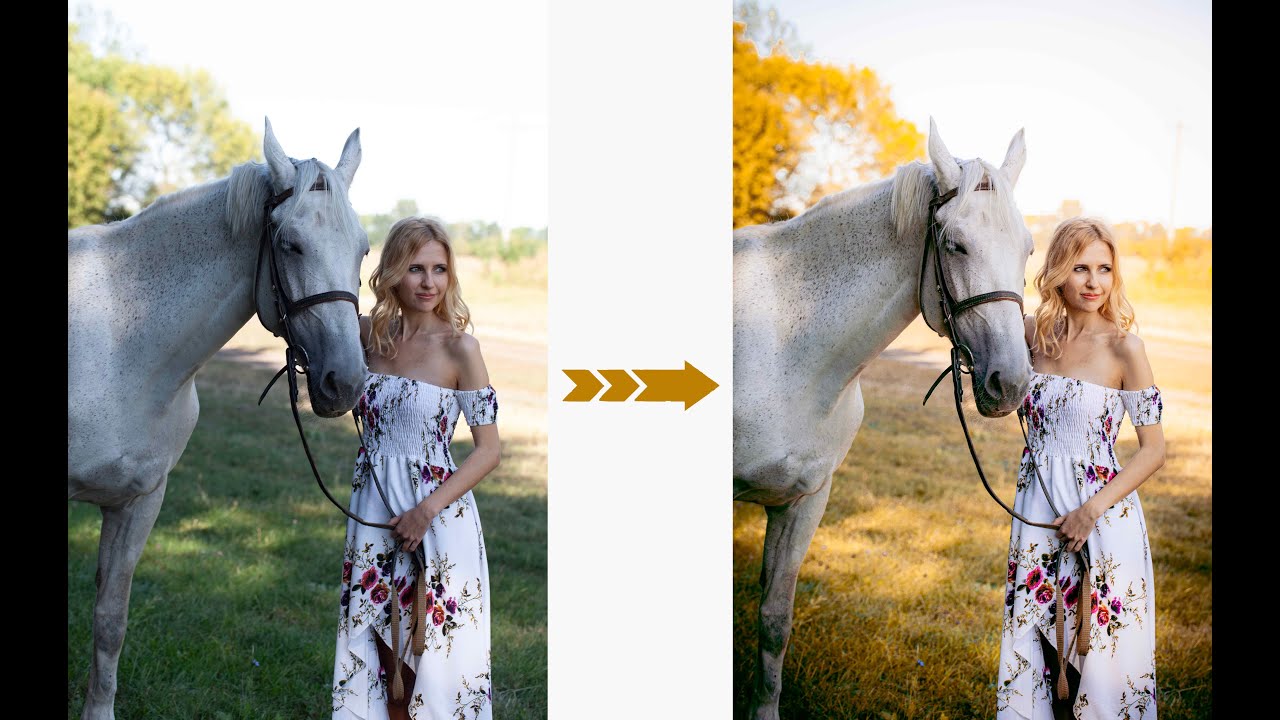 Photoshop color grading